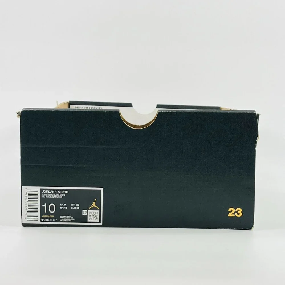 Jordan 1 Mid TD 'Game Royal' FJ6805-401 Football Multi Size